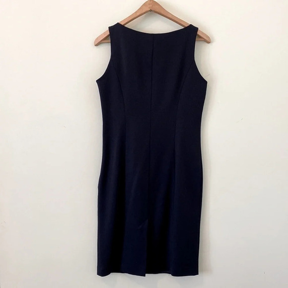 Vintage Laura Ashley 100% wool sheath dress size 8 - Picture 2 of 9